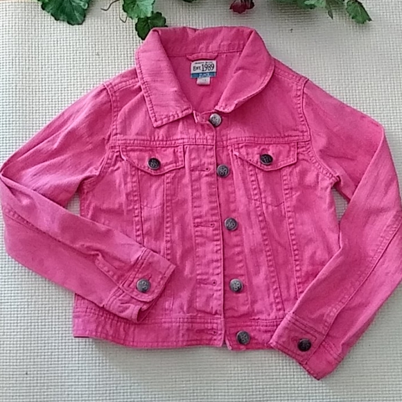 1989 Place Other - 1989 PLACE Denim pink jacket Size M (7/8)